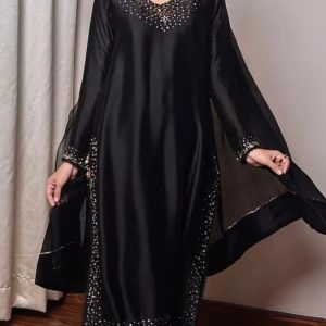 3pc Festive Black Dress