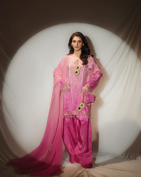 3pc Event Wear Shaded Dress - Image 4