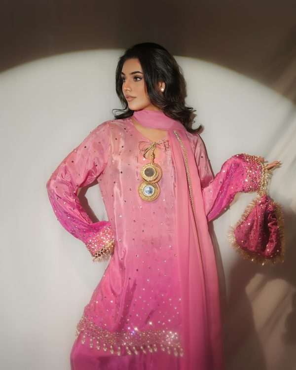 3pc Event Wear Shaded Dress - Image 3