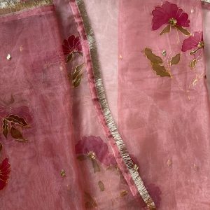 Hand Painted Flora Duppatta