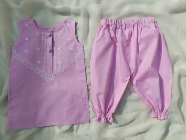 Kids Embroidered summer dress - Image 4