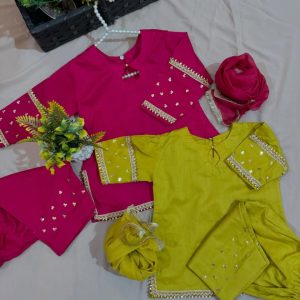Kids Embroided Lawn Suit