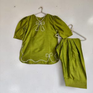 kids Embalishment Viscos Dress