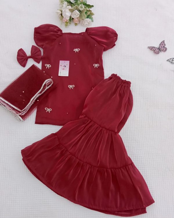 Kids Velvet Dress