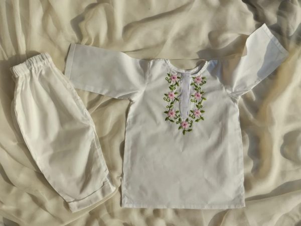 Kids unique embroidered kurta